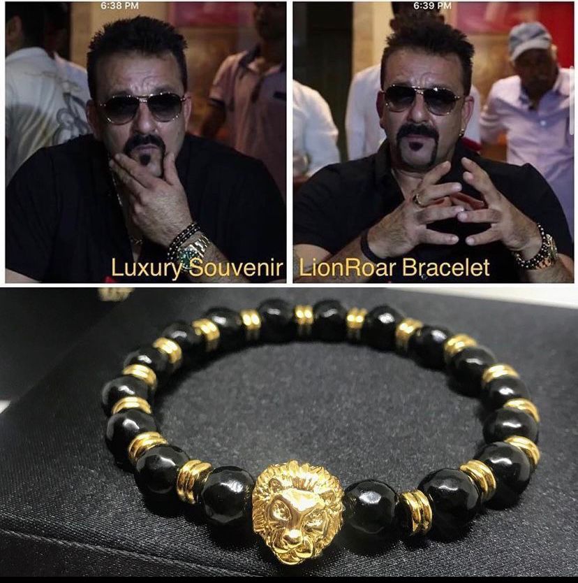Hand of Hamsa Evil Eye LionRoar Bracelet in TigerStone Exotic Beads 24 – Luxury  Souvenir